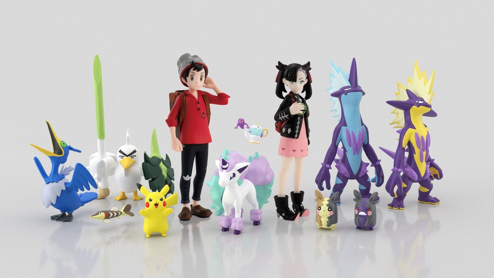 Echad un vistazo a las nuevas figuras de la colección Pokémon Scale World lanzadas en Japón