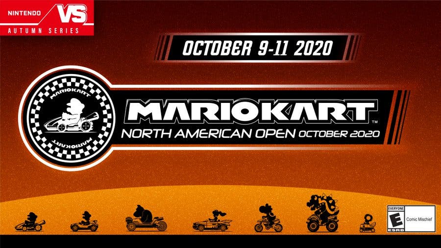 Nintendo of America anuncia el “Mario Kart North American Open October 2020”, que dará comienzo el próximo 9 de octubre
