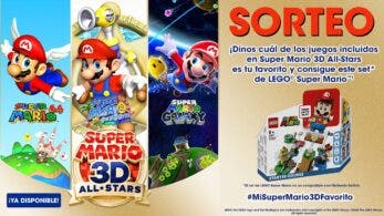 Participa en el nuevo sorteo #MiSuperMario3DFavorito de Nintendo España y opta a ganar un Pack Inicial: Aventuras con Mario LEGO Super Mario