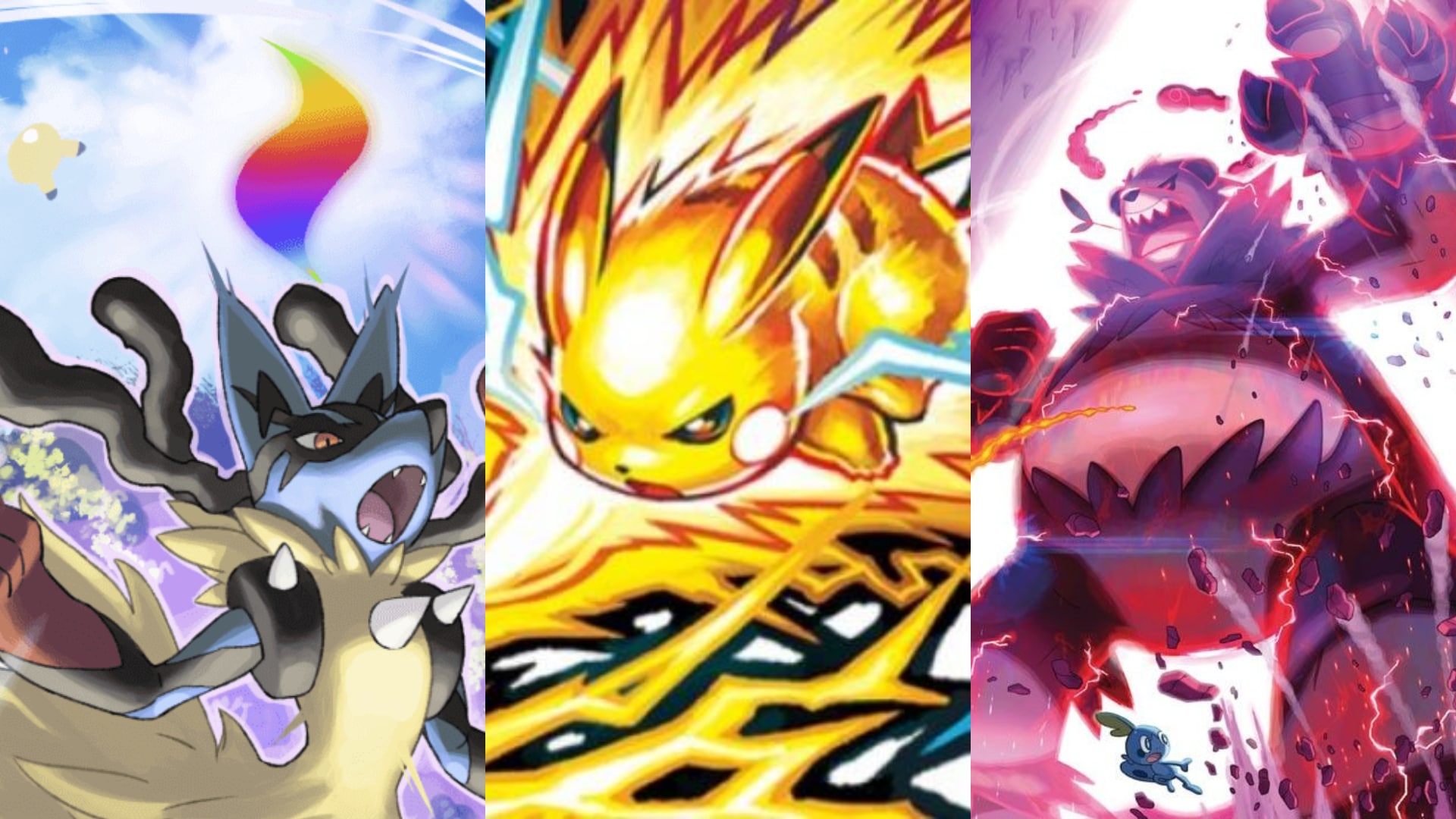 Comparação: Mega Evoluções, Movimentos Z, Dinamax/Gigamax e Terastalização!  ~ PMD, Acervo de Imagens de Digimon e Pokémon