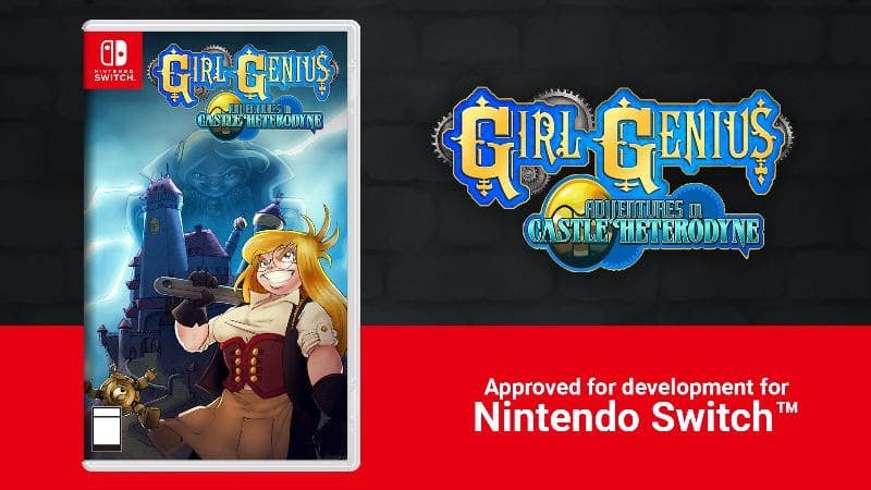 Aprueban el lanzamiento en Nintendo Switch de Girl Genius: Adventures In Castle Heterodyne