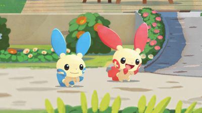 Primer vistazo a Plusle y Minun en Pokémon Café Mix,