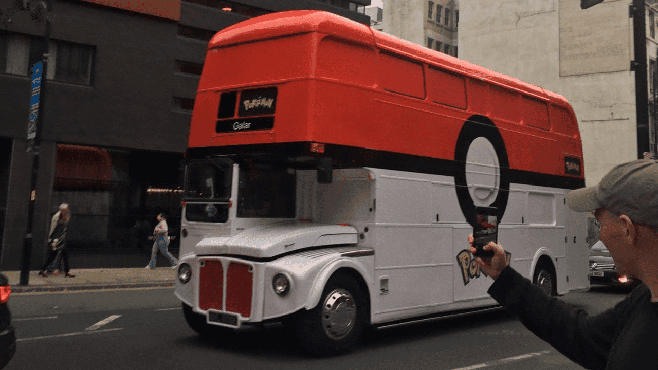 Mira el autobús Pokémon que ha sido avistado en Reino Unido