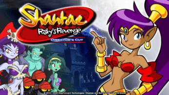 Shantae: Risky’s Revenge – Director’s Cut se lanzará el 15 de octubre en Nintendo Switch