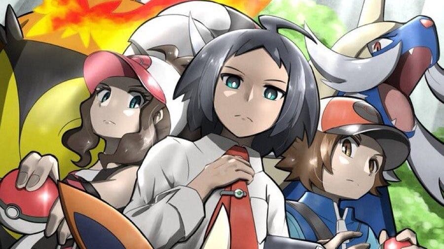 Pokémon Masters EX estrena nueva imagen promocional con Cheren, Lucho y Liza, de Pokémon Negro y Blanco