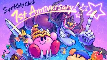 Super Kirby Clash celebra su primer aniversario con esta ilustración especial