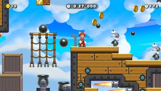 Nuevo desafío de Contrarreloj Ninji para Super Mario Maker 2