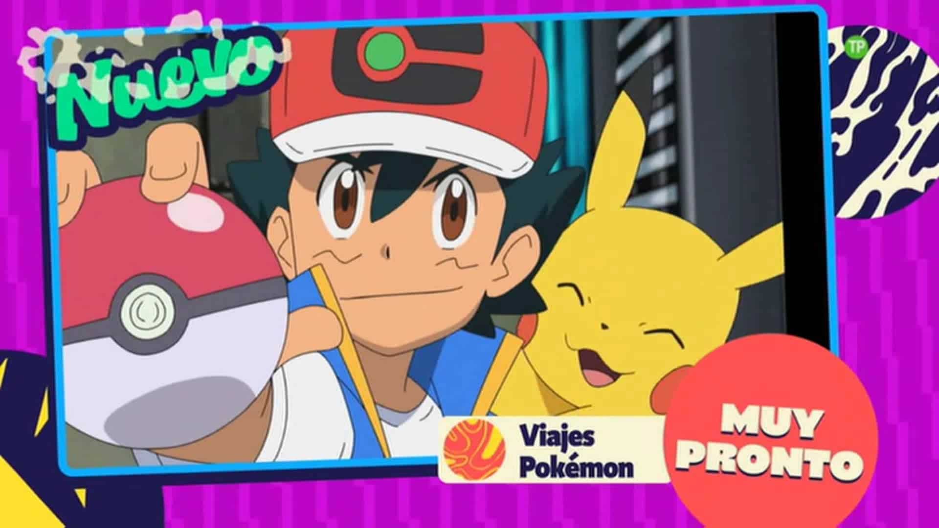 Primer vídeo promocional del anime Viajes Pokémon en Boing para España