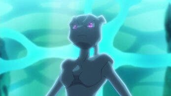 Se confirman más detalles de la aparición de Mewtwo en el anime Viajes Pokémon