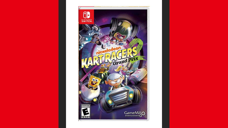 Nickelodeon Kart Racers 2: Grand Prix: Este es el diseño de su boxart para Nintendo Switch