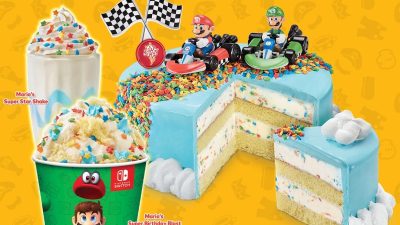 Nintendo y Cold Stone confirman colaboración en forma de postres de Super Mario