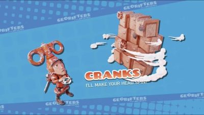 Georifters: Nuevo tráiler protagonizado por Cranks