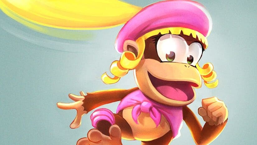 El creador de Dixie Kong celebra la llegada de Donkey Kong Country 2: Diddy’s Kong Quest a Nintendo Switch con esta nueva ilustración