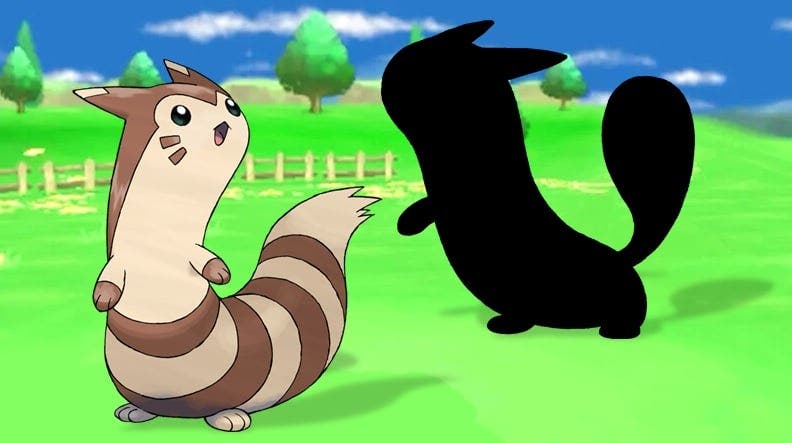Así era el diseño de Furret en la demo de Pokémon Oro y Plata