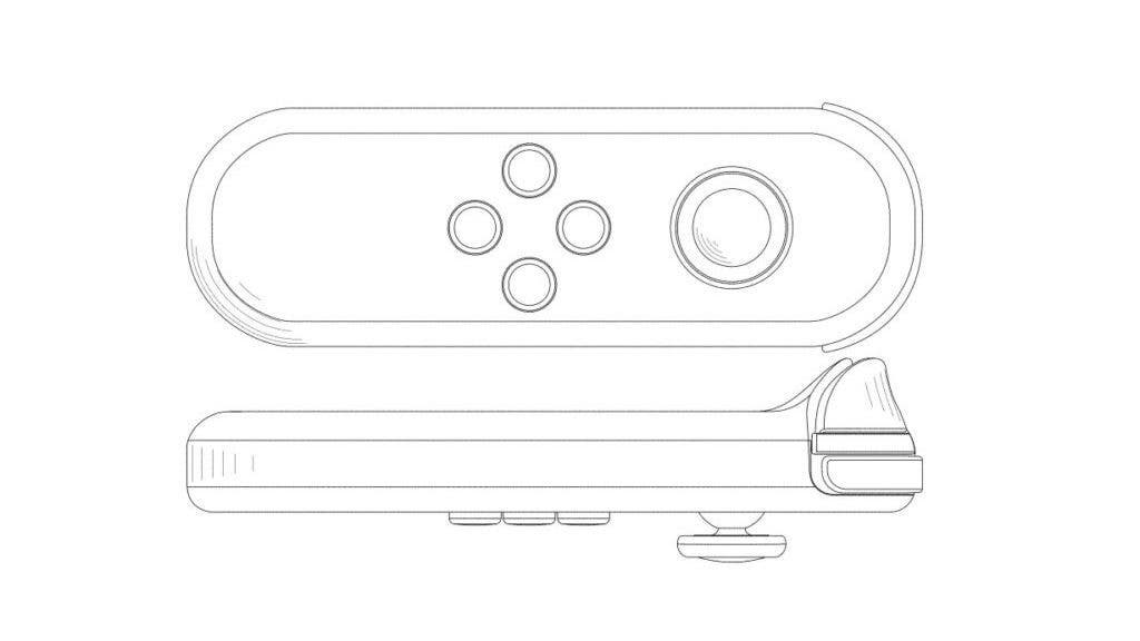 Esta patente actualizada de Nintendo nos muestra un Joy-Con de Switch independiente
