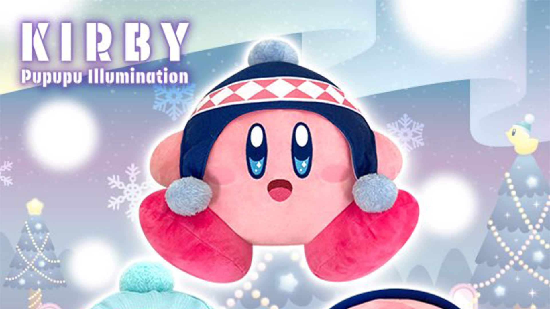 La nueva colección de merchandising Pupupu Illumination de Kirby trae consigo estos artículos con un aire muy invernal