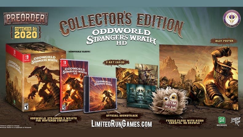 Oddworld: Stranger’s Wrath HD confirma esta edición de coleccionista