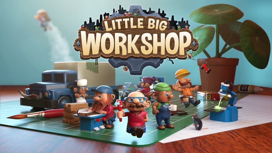 Little Big Workshop queda confirmado para el 1 de octubre en Nintendo Switch