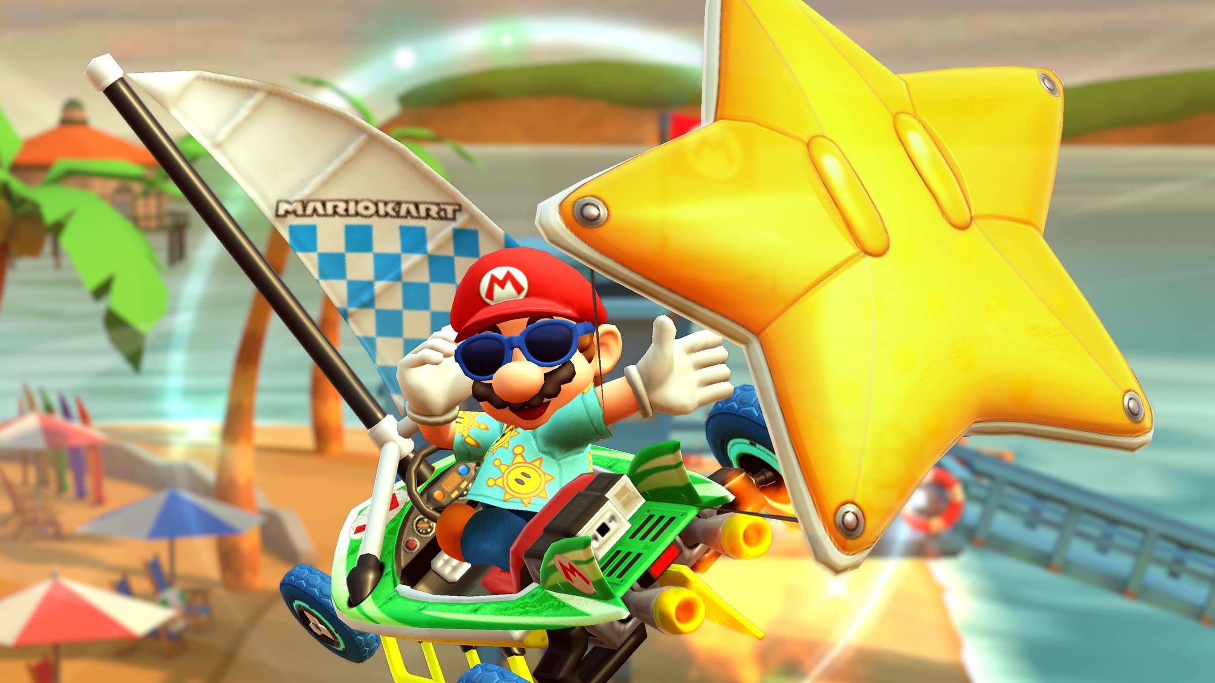 Mario Kart Tour celebra la llegada de la temporada de Los Ángeles y Mario (Sunshine) con este vídeo