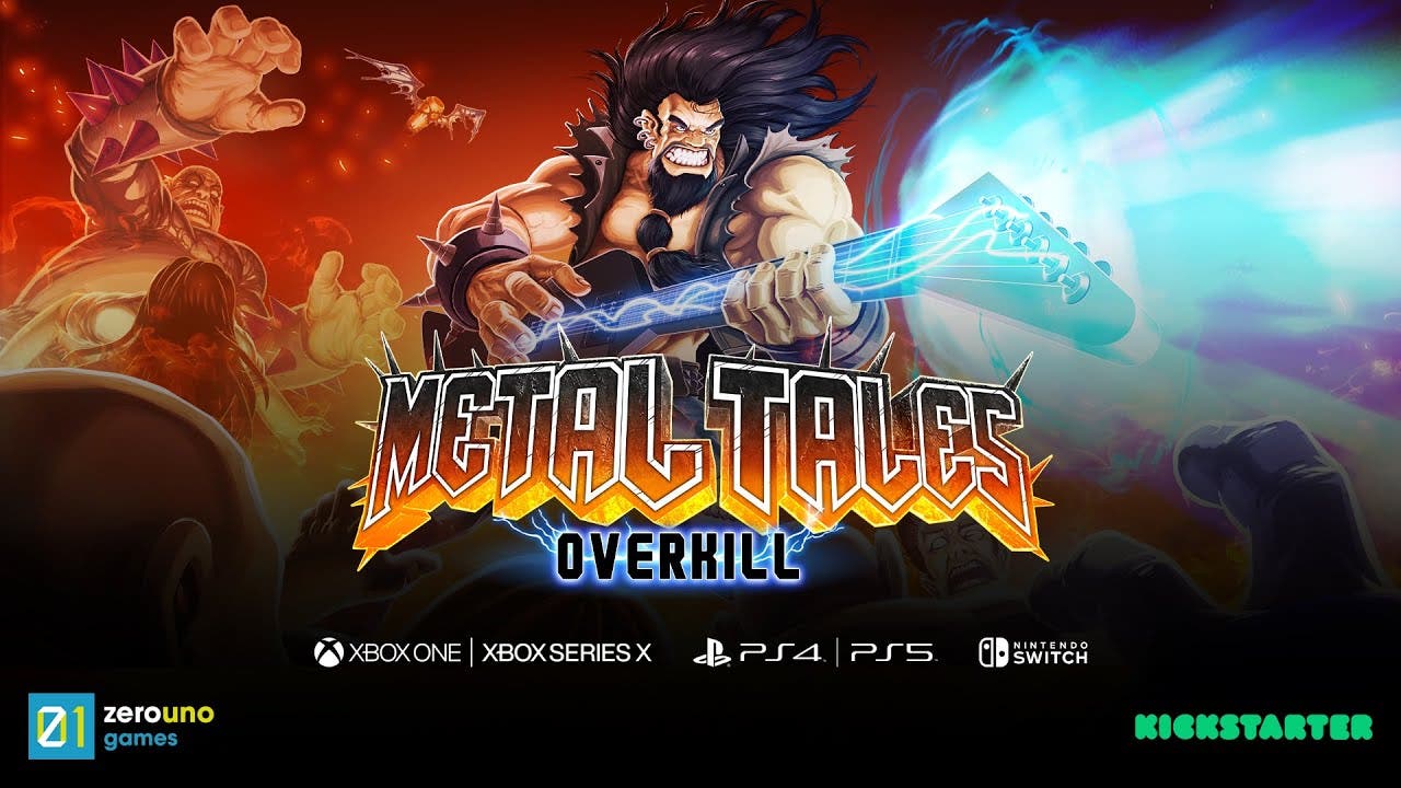 El juego de acción Metal Tales: Overkill llegará a Nintendo Switch si logra su objetivo en Kickstarter