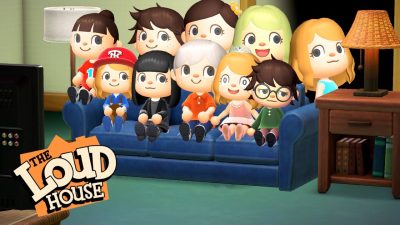 Así luce la intro de The Loud House recreada en Animal Crossing: New Horizons