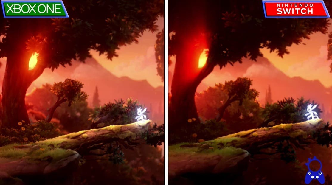 Comparativa en vídeo de Ori and the Will of the Wisps: Xbox One vs. Nintendo Switch