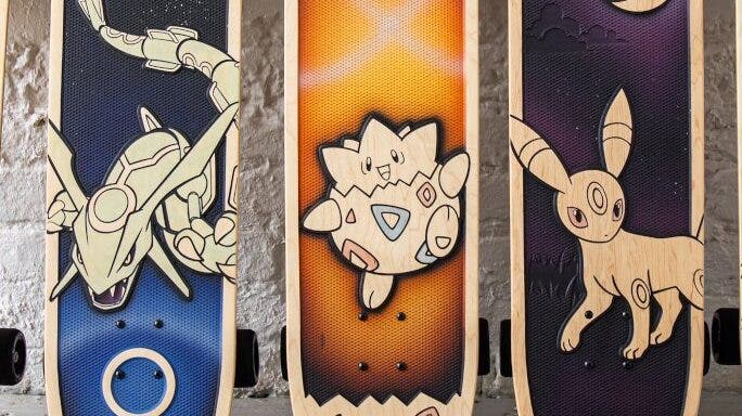 Estos son los nuevos monopatines de Pokémon con los que puedes deslumbrar por las calles