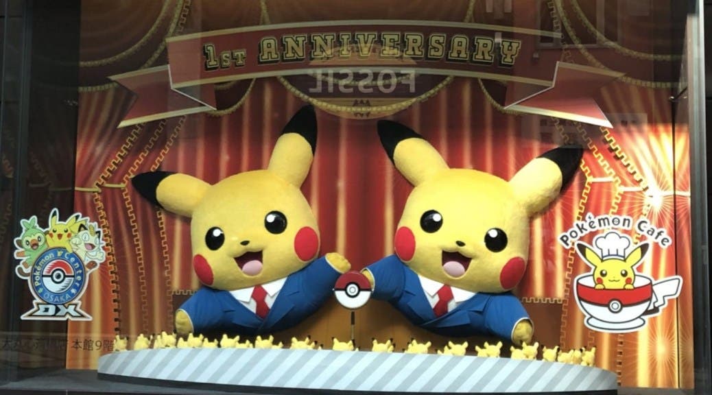Así está celebrando el Pokémon Center Osaka DX su primer aniversario