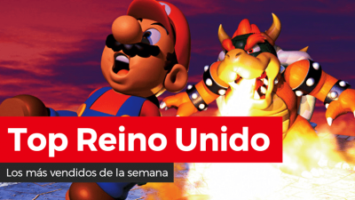 Super Mario 3D All-Stars debuta en lo más alto del top de ventas semanales de Reino Unido (21/9/20)