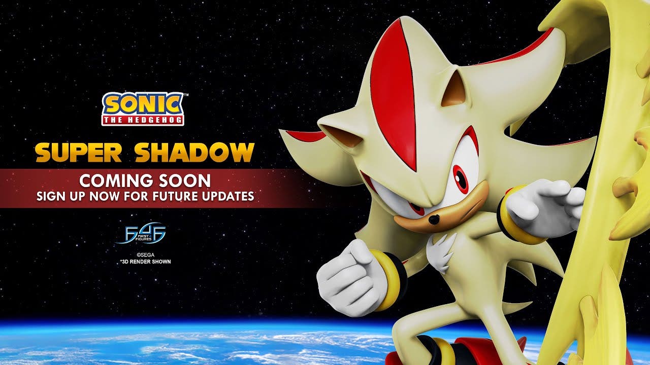 First 4 Figures nos muestra en este vídeo su figura de Super Shadow the Hedgehog