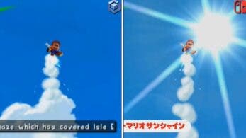 Nueva comparativa en vídeo de Super Mario Sunshine: GameCube vs. Super Mario 3D All-Stars en Nintendo Switch