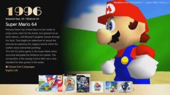 Super Mario 3D All-Stars: Un vistazo en vídeo a la pantalla de título y a los menús