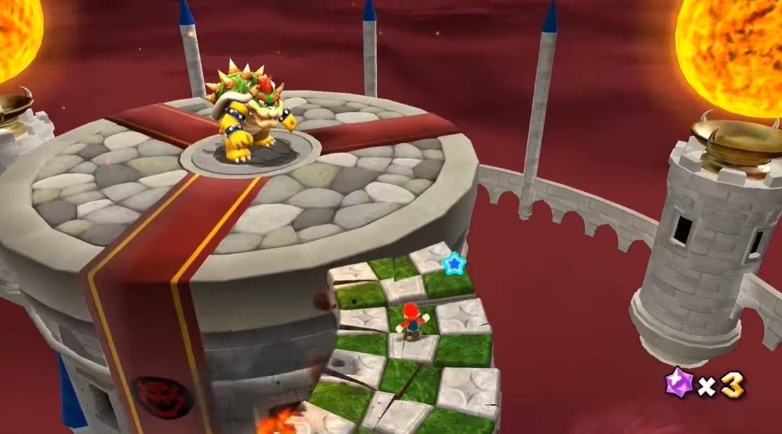 Nuevo gameplay de Super Mario Galaxy en Super Mario 3D All-Stars muestra que se podrá girar presionando un botón