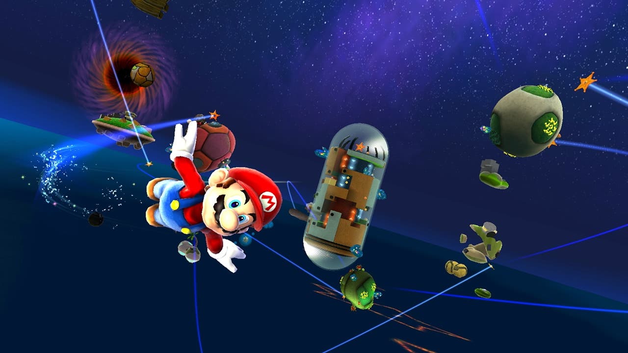 Super Mario 3D All-Stars incluye control por movimiento opcional y el modo cooperativo en Super Mario Galaxy