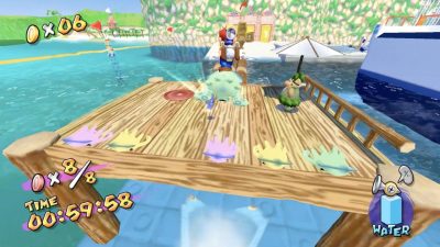 Super Mario 3D All-Stars: Cómo terminar con seguridad la prueba de surfear en Blooper de Super Mario Sunshine