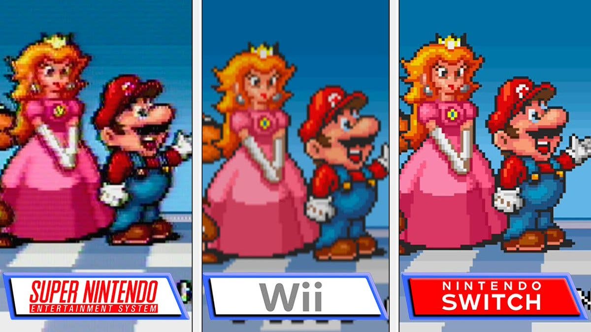 Comparativa en vídeo de Super Mario All-Stars: Super Nintendo vs. Wii vs.  Switch - Nintenderos - Nintendo Switch, Switch Lite y 3DS