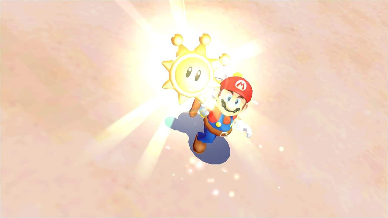 Super Mario Sunshine de Super Mario 3D All-Stars cuenta con un bug que permite superar una misión al instante