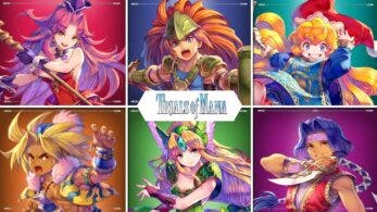 Square Enix continúa celebrando el 25º aniversario de Trials of Mana con nuevos artes, figuras, fondos de pantalla y banda sonora