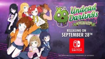 Undead Darlings estará disponible el 28 de septiembre en Nintendo Switch