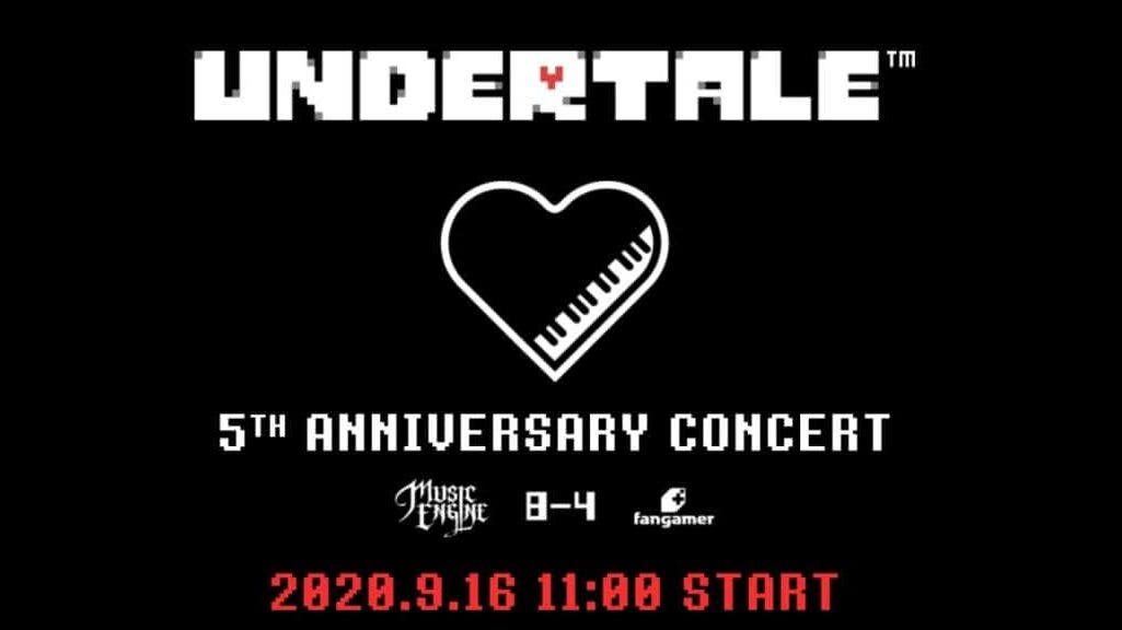 Un concierto por el 5º aniversario de Undertale tendrá lugar en Japón de forma online el próximo 15 de septiembre