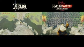 Comparativa en vídeo de ubicaciones: Zelda: Breath of the Wild vs. Hyrule Warriors: La era del cataclismo