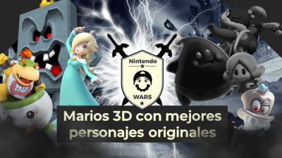 Segunda Ronda de Nintendo Wars: Juegos de Mario 3D con mejores personajes originales: ¡Vota por los 4 clasificados!