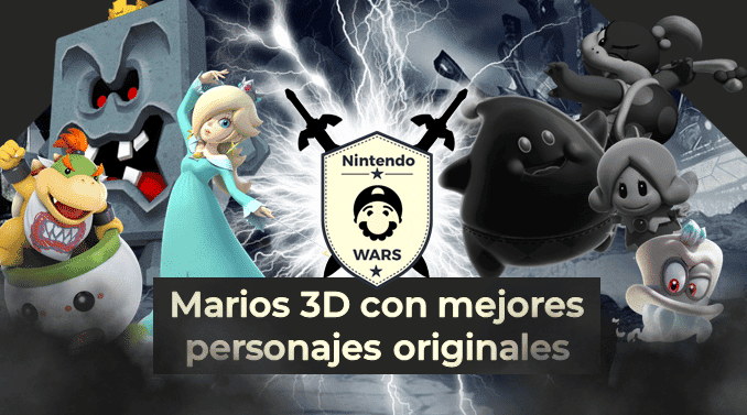 Segunda Ronda de Nintendo Wars: Juegos de Mario 3D con mejores personajes originales: ¡Vota por los 4 clasificados!