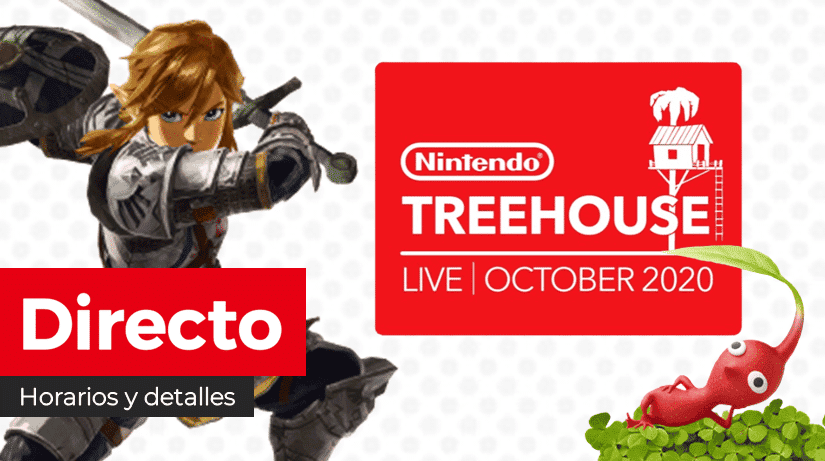 ¡Sigue aquí en directo el nuevo Nintendo Treehouse Live de Pikmin 3 Deluxe y Hyrule Warriors: La era del cataclismo!