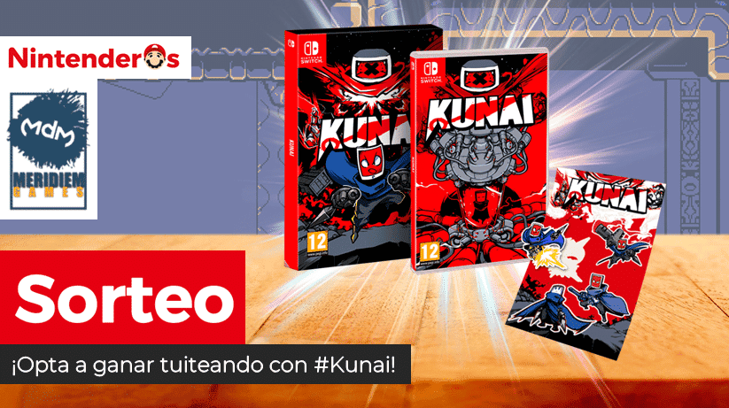 [Act.] ¡Sorteamos una edición física de Kunai para Nintendo Switch!