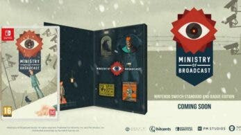 La edición especial de coleccionista de Ministry of Broadcast ya está disponible para Nintendo Switch