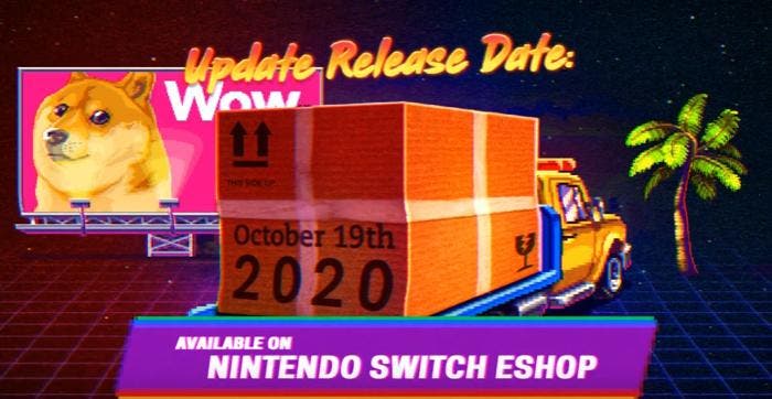 80’s Overdrive se actualiza en Nintendo Switch con una serie de ajustes y mejoras