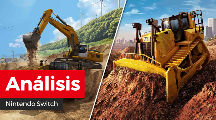 [Análisis] Construction Simulator 2+3 para Nintendo Switch