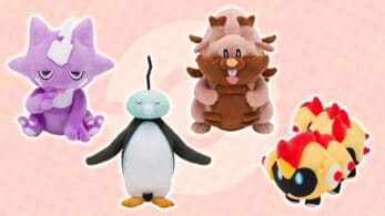 Se anuncian los peluches oficiales de Toxel, Eiscue (forma cara deshielo), Greedent y Falinks para los Pokémon Center de Japón