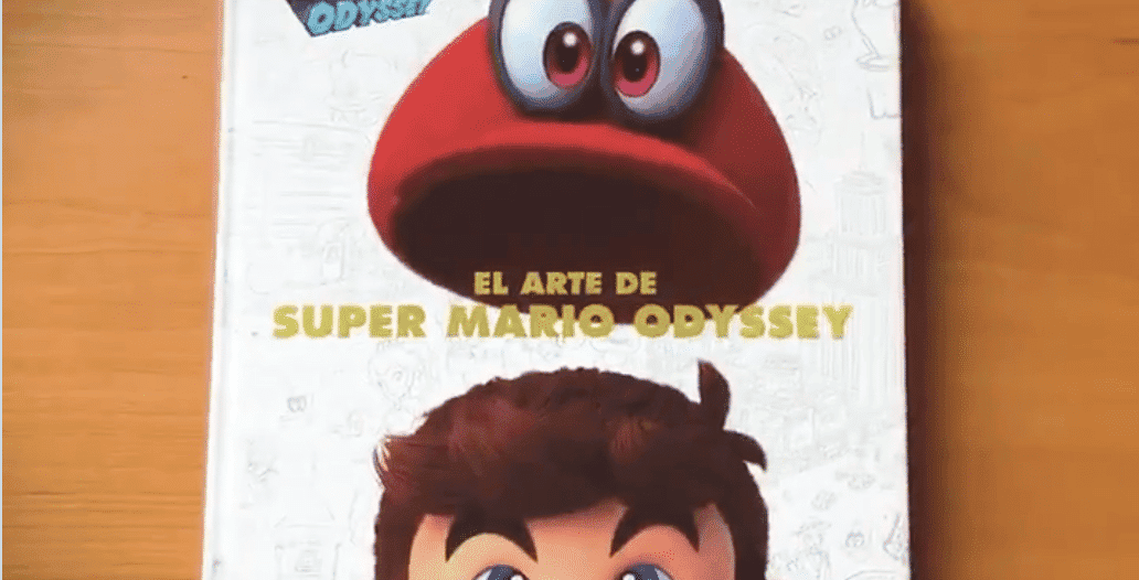 Un vistazo en vídeo a la edición española del libro de arte de Super Mario Odyssey